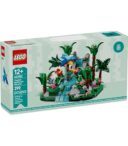 Amazon.com: LEGO African Savanna Diorama 40784 : Toys & Games